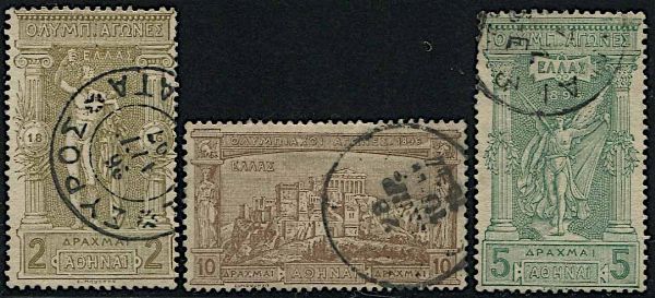 1896, Grecia, Giochi Olimpici  - Asta Storia Postale e Filatelia - Associazione Nazionale - Case d'Asta italiane