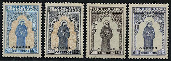 1895, Azzorre, Settimo Centenario della nascita di San Antonio  - Asta Storia Postale e Filatelia - Associazione Nazionale - Case d'Asta italiane