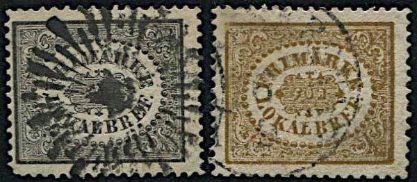 1856/62, Svezia, servizio per la citt di Stoccolma  - Asta Storia Postale e Filatelia - Associazione Nazionale - Case d'Asta italiane