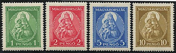 1932, Ungheria, Madonna con Bambino  - Asta Storia Postale e Filatelia - Associazione Nazionale - Case d'Asta italiane