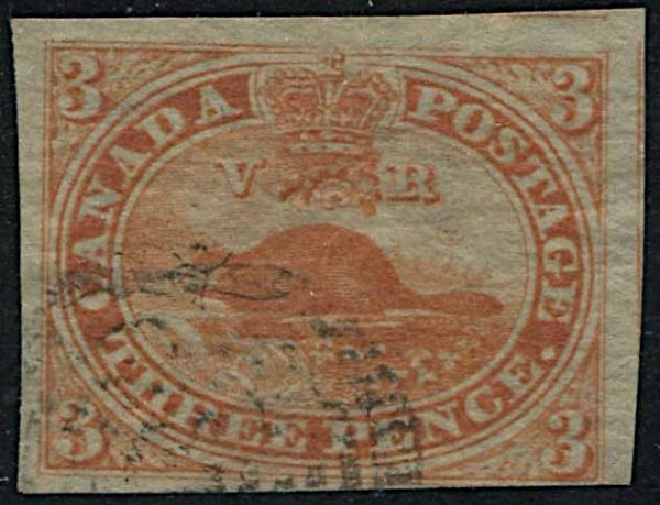 1852/57, Canada, Beaver  - Asta Storia Postale e Filatelia - Associazione Nazionale - Case d'Asta italiane