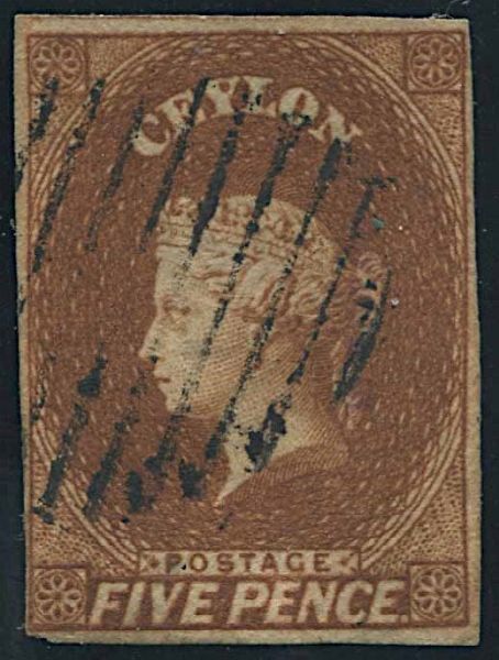 1857, Ceylon, Pence Issues  - Asta Storia Postale e Filatelia - Associazione Nazionale - Case d'Asta italiane