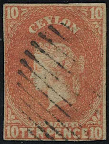 1857, Ceylon, Pence Issues  - Asta Storia Postale e Filatelia - Associazione Nazionale - Case d'Asta italiane