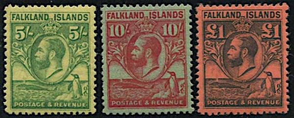 1929/37, Falkland Islands, King George V  - Asta Storia Postale e Filatelia - Associazione Nazionale - Case d'Asta italiane