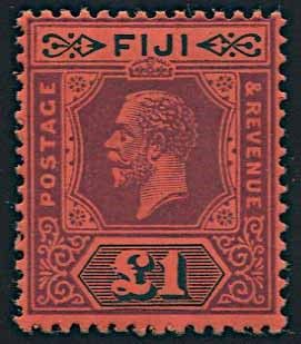 1912/23, Fiji, George V, watermark multiple �Crown CA�  - Asta Storia Postale e Filatelia - Associazione Nazionale - Case d'Asta italiane