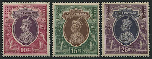 1937, India, George VI  - Asta Storia Postale e Filatelia - Associazione Nazionale - Case d'Asta italiane