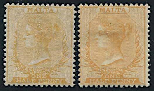 1863/84, Malta  - Asta Storia Postale e Filatelia - Associazione Nazionale - Case d'Asta italiane