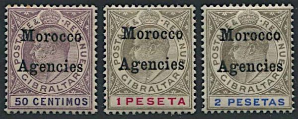 1903/05, Morocco Agencies, British Offices  - Asta Storia Postale e Filatelia - Associazione Nazionale - Case d'Asta italiane