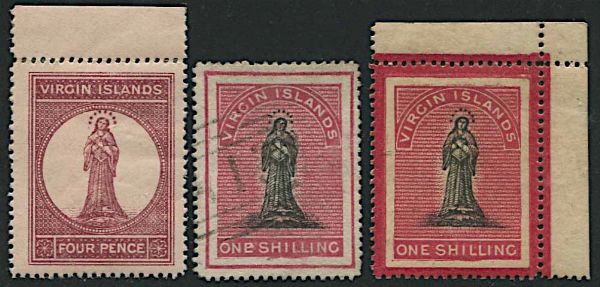 1867/68, British Virgin Islands  - Asta Storia Postale e Filatelia - Associazione Nazionale - Case d'Asta italiane