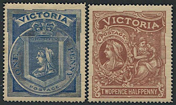 1897, Victoria. Diamond Jubilee and Hospital Charity Fund  - Asta Storia Postale e Filatelia - Associazione Nazionale - Case d'Asta italiane