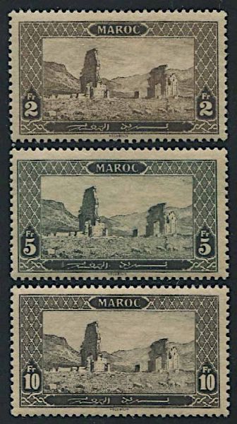 1917, Morocco, French protectorate  - Asta Storia Postale e Filatelia - Associazione Nazionale - Case d'Asta italiane