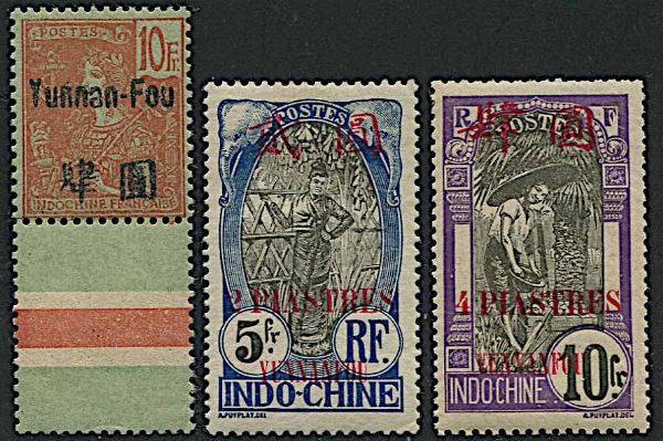 1906/08, Yunnanfou  - Asta Storia Postale e Filatelia - Associazione Nazionale - Case d'Asta italiane