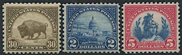 1922/26, United States, Presidents and various subjects  - Asta Storia Postale e Filatelia - Associazione Nazionale - Case d'Asta italiane