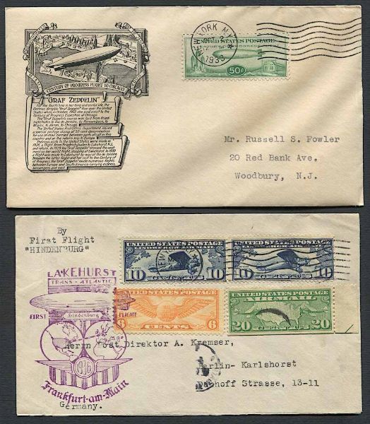 1933/36, United States, �Century of Progress� issue  - Asta Storia Postale e Filatelia - Associazione Nazionale - Case d'Asta italiane