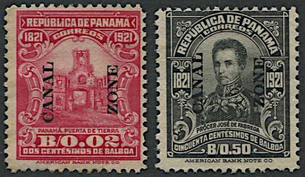 1921, Panama, Canal Zone  - Asta Storia Postale e Filatelia - Associazione Nazionale - Case d'Asta italiane