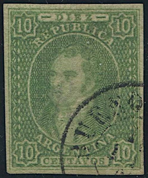 1864/67, Argentina, Rivadavia  - Asta Storia Postale e Filatelia - Associazione Nazionale - Case d'Asta italiane