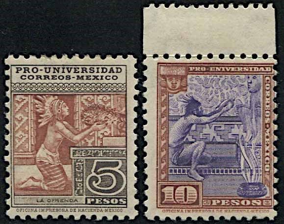 1934, Messico, Pro Universit  - Asta Storia Postale e Filatelia - Associazione Nazionale - Case d'Asta italiane