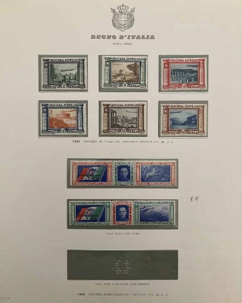 1861/1944, Regno dItalia, collezione quasi completa, nuova  - Asta Storia Postale e Filatelia - Associazione Nazionale - Case d'Asta italiane
