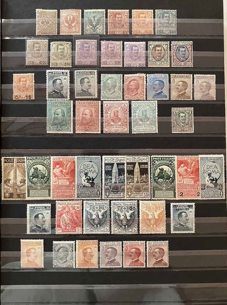 1861/64, Regno dItalia, collezione quasi completa nuova  - Asta Storia Postale e Filatelia - Associazione Nazionale - Case d'Asta italiane