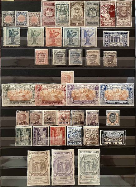 1861/64, Regno dItalia, collezione quasi completa nuova  - Asta Storia Postale e Filatelia - Associazione Nazionale - Case d'Asta italiane