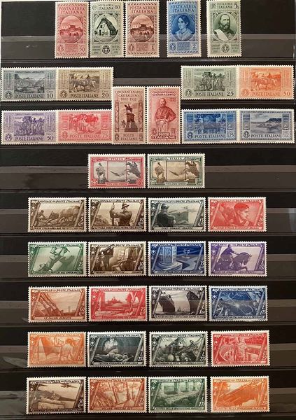 1861/64, Regno dItalia, collezione quasi completa nuova  - Asta Storia Postale e Filatelia - Associazione Nazionale - Case d'Asta italiane