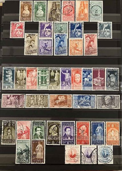 1861/1944, Regno dItalia, collezione usata  - Asta Storia Postale e Filatelia - Associazione Nazionale - Case d'Asta italiane