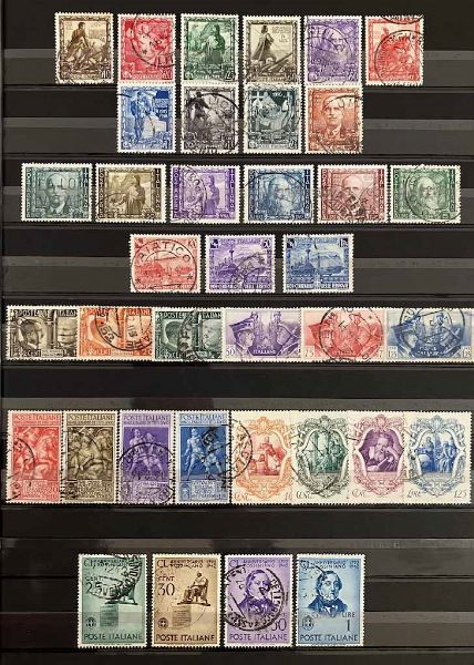 1861/1944, Regno dItalia, collezione usata  - Asta Storia Postale e Filatelia - Associazione Nazionale - Case d'Asta italiane