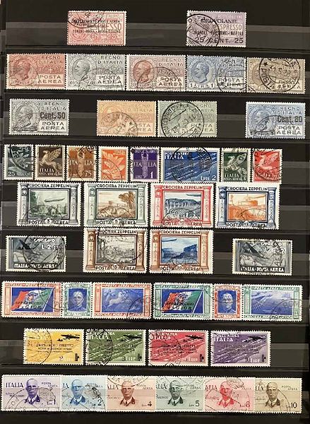 1861/1944, Regno dItalia, collezione usata  - Asta Storia Postale e Filatelia - Associazione Nazionale - Case d'Asta italiane