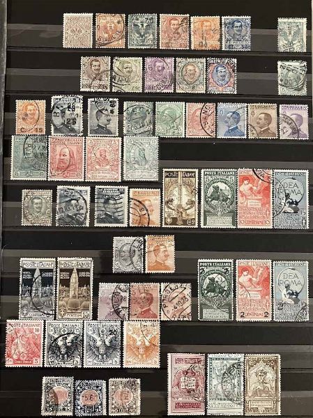 1861/1944, Regno dItalia, collezione usata  - Asta Storia Postale e Filatelia - Associazione Nazionale - Case d'Asta italiane