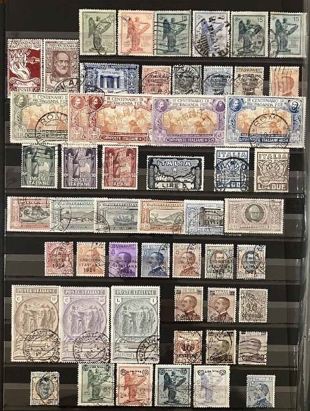 1861/1944, Regno dItalia, collezione usata  - Asta Storia Postale e Filatelia - Associazione Nazionale - Case d'Asta italiane