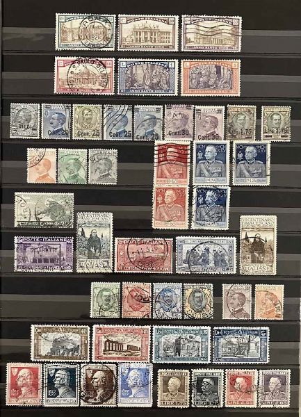 1861/1944, Regno dItalia, collezione usata  - Asta Storia Postale e Filatelia - Associazione Nazionale - Case d'Asta italiane