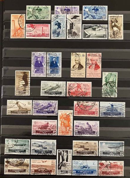 1861/1944, Regno dItalia, collezione usata  - Asta Storia Postale e Filatelia - Associazione Nazionale - Case d'Asta italiane