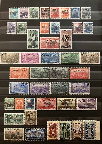 1945/1977, Repubblica Italiana e Trieste A  - Asta Storia Postale e Filatelia - Associazione Nazionale - Case d'Asta italiane