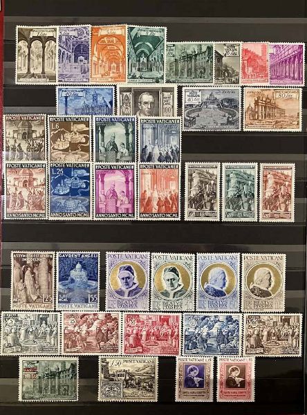 1929/1978, Citt del Vaticano, collezione nuova su classificatore  - Asta Storia Postale e Filatelia - Associazione Nazionale - Case d'Asta italiane