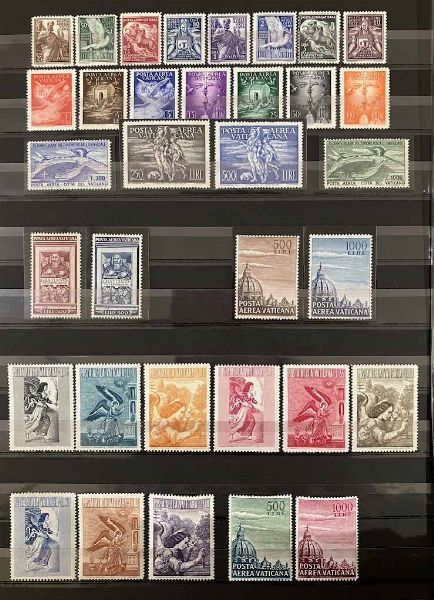 1929/1978, Citt del Vaticano, collezione nuova su classificatore  - Asta Storia Postale e Filatelia - Associazione Nazionale - Case d'Asta italiane