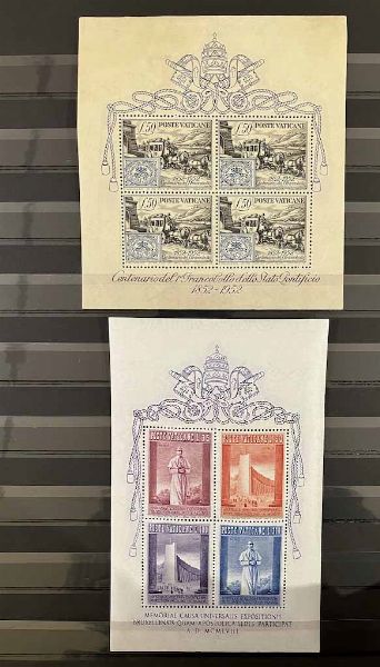 1929/1978, Citt del Vaticano, collezione nuova su classificatore  - Asta Storia Postale e Filatelia - Associazione Nazionale - Case d'Asta italiane