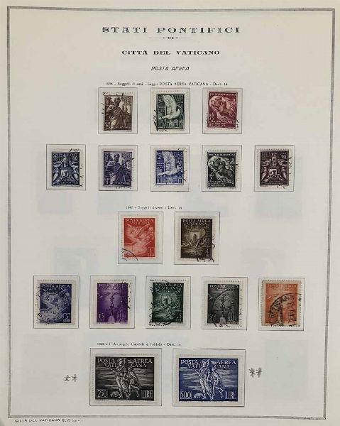 1929/2003, Citt del Vaticano, collezione nuova del periodo  - Asta Storia Postale e Filatelia - Associazione Nazionale - Case d'Asta italiane