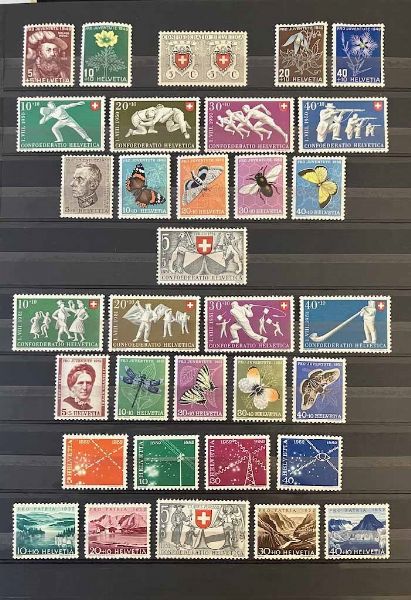 1913/1971, Svizzera, collezione del periodo nuova  - Asta Storia Postale e Filatelia - Associazione Nazionale - Case d'Asta italiane