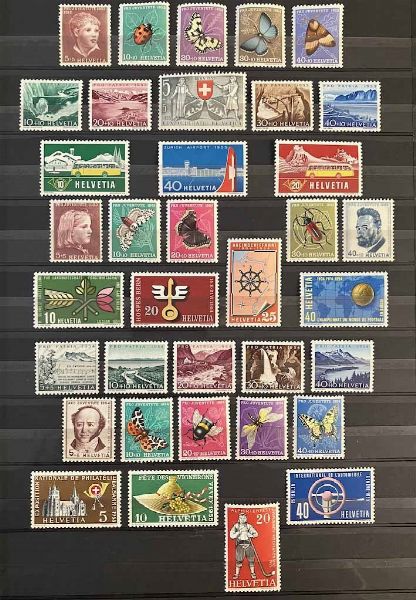 1913/1971, Svizzera, collezione del periodo nuova  - Asta Storia Postale e Filatelia - Associazione Nazionale - Case d'Asta italiane
