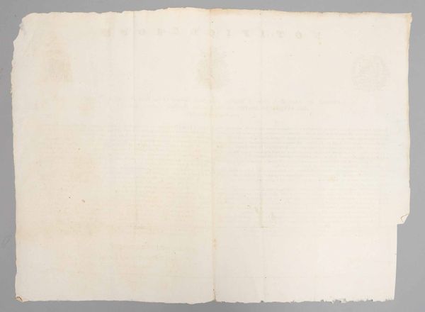 1844, Notificazione, doppio manifesto di grande formato  - Asta Storia Postale e Filatelia - Associazione Nazionale - Case d'Asta italiane