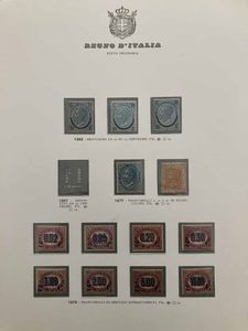 1861/1944, Regno dItalia, collezione quasi completa, nuova  - Asta Storia Postale e Filatelia - Associazione Nazionale - Case d'Asta italiane