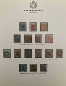 1861/1944, Regno dItalia, collezione quasi completa, nuova  - Asta Storia Postale e Filatelia - Associazione Nazionale - Case d'Asta italiane