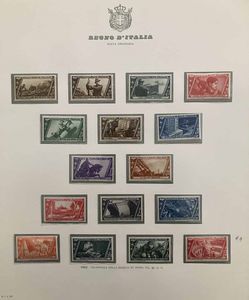 1861/1944, Regno dItalia, collezione quasi completa, nuova  - Asta Storia Postale e Filatelia - Associazione Nazionale - Case d'Asta italiane