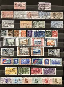 1861/1944, Regno dItalia, collezione usata  - Asta Storia Postale e Filatelia - Associazione Nazionale - Case d'Asta italiane