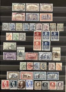 1861/1944, Regno dItalia, collezione usata  - Asta Storia Postale e Filatelia - Associazione Nazionale - Case d'Asta italiane