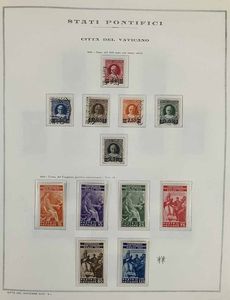 1929/2003, Citt del Vaticano, collezione nuova del periodo  - Asta Storia Postale e Filatelia - Associazione Nazionale - Case d'Asta italiane