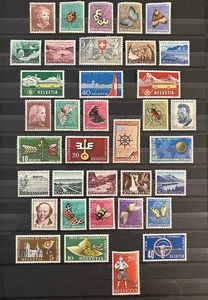 1913/1971, Svizzera, collezione del periodo nuova  - Asta Storia Postale e Filatelia - Associazione Nazionale - Case d'Asta italiane