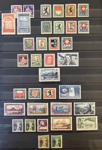 1913/1971, Svizzera, collezione del periodo nuova  - Asta Storia Postale e Filatelia - Associazione Nazionale - Case d'Asta italiane
