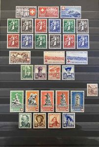 1913/1971, Svizzera, collezione del periodo nuova  - Asta Storia Postale e Filatelia - Associazione Nazionale - Case d'Asta italiane