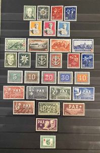 1913/1971, Svizzera, collezione del periodo nuova  - Asta Storia Postale e Filatelia - Associazione Nazionale - Case d'Asta italiane